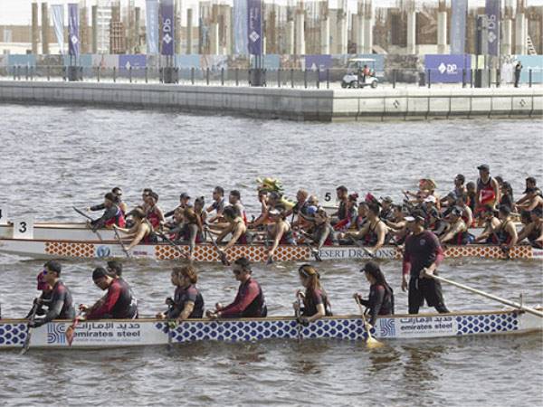 "Fun, Fitness and Camaraderie" as over 10,000 spectators enjoy DP Dragon Boat Festival at Marasi Business Bay