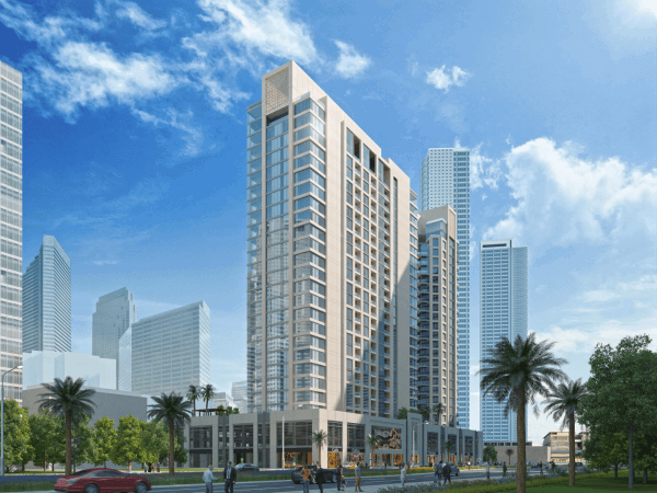 دبي للعقارات تطلق قريباً مشروع "بلفيو تاورز" في وسط مدينة دبي الجديد