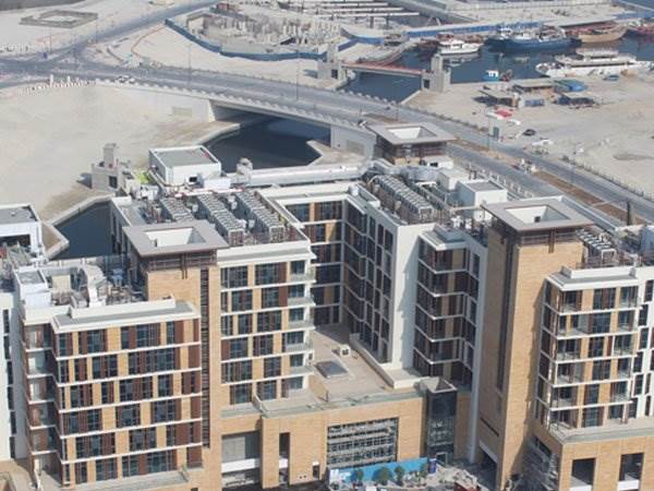 Dubai Properties Dubai Wharf development in Jaddaf Waterfront more than 70 percent complete