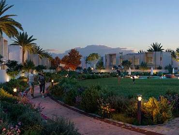 A view of La Rosa townhouses at Villanova by Dubai Properties