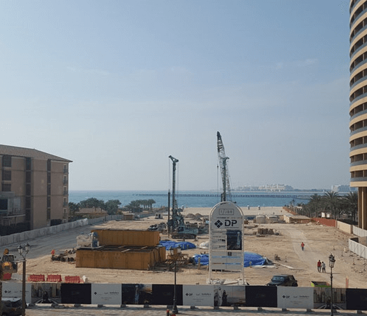 'دبي للعقارات' تبدأ العمليات الإنشائية في مشروع 'ون جي بي آر'